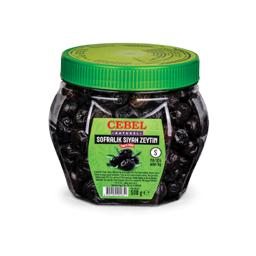 Cebel Siyah Zeytin - Schwarze Oliven mit Stein S 500g