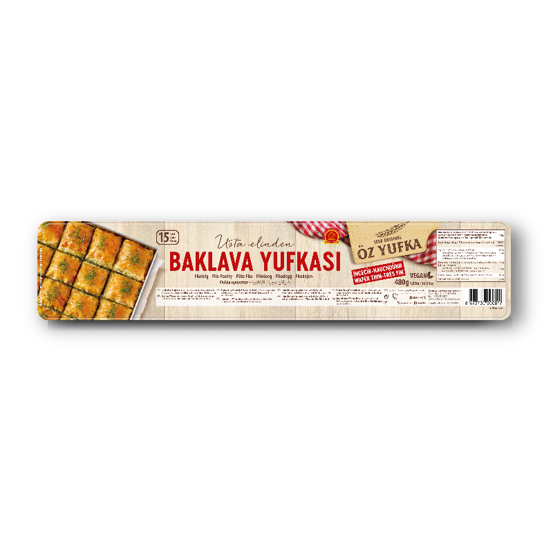 Öz Blätterteig für Baklava 480g