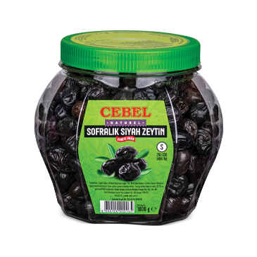 Cebel Siyah Zeytin - Schwarze Oliven mit Stein S 1000g
