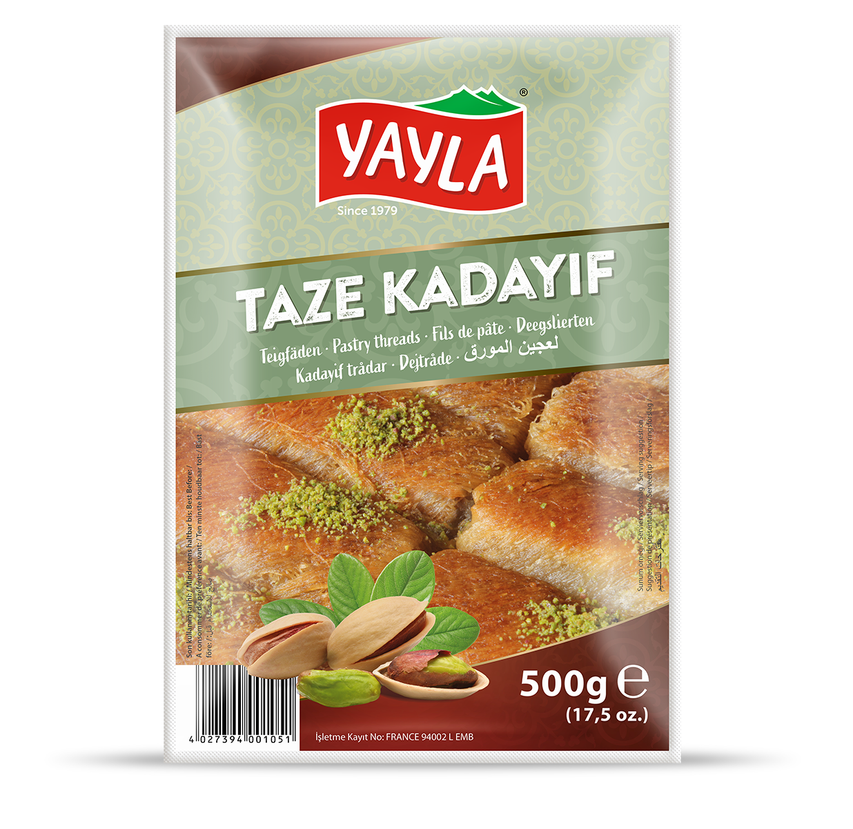 Yayla Frische Kadayıf - Taze Kadayıf 500g