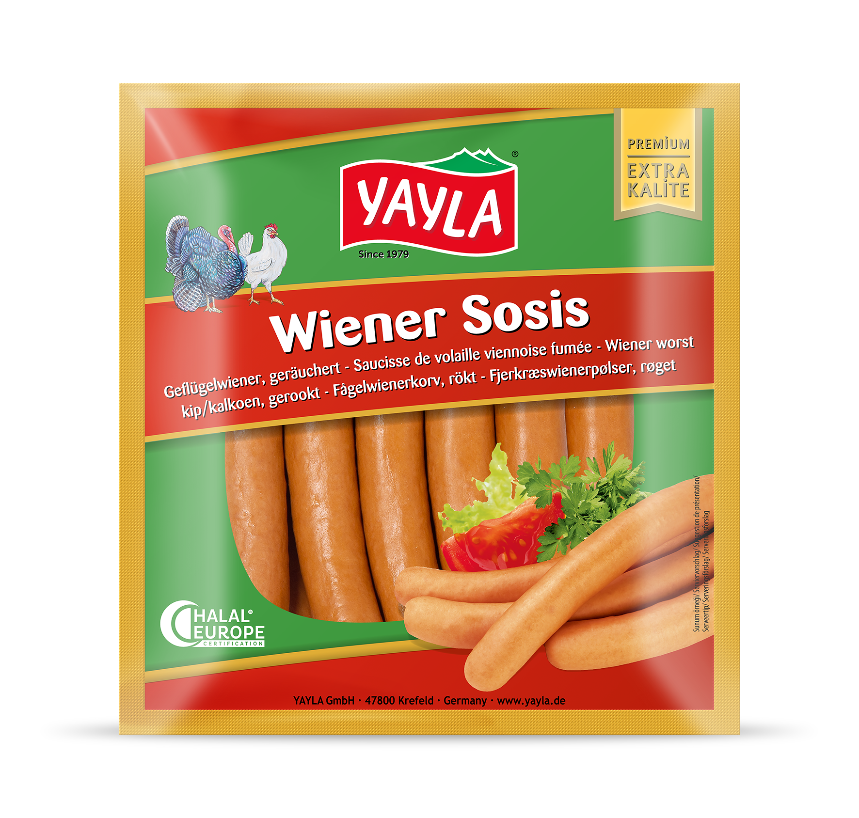 Yayla Wienerwürstchen 600g