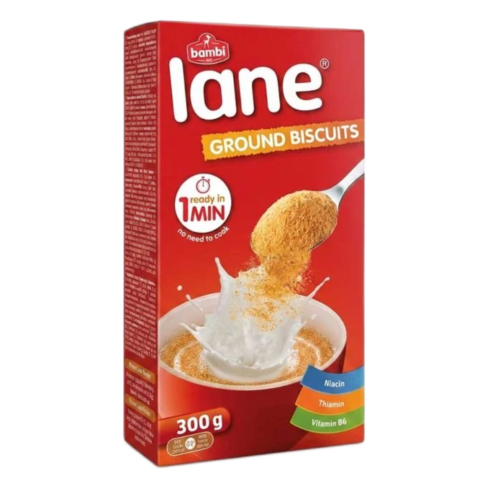 Bambi Lane Gemahlene Kekse - Lane Öğütülmüş Bisküvi 300g