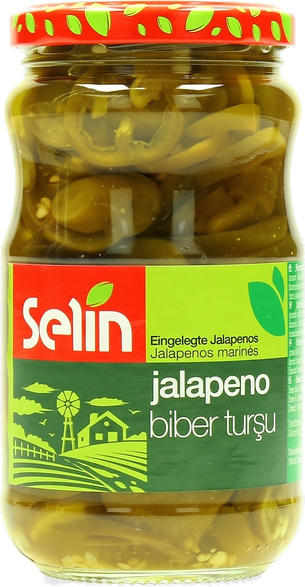 Selin Eingelegte Jalapenos - Jalapeno Turşu 330g