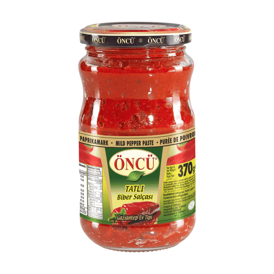 Öncü Tatli Biber Salçası - Mild Paprikamark 370g